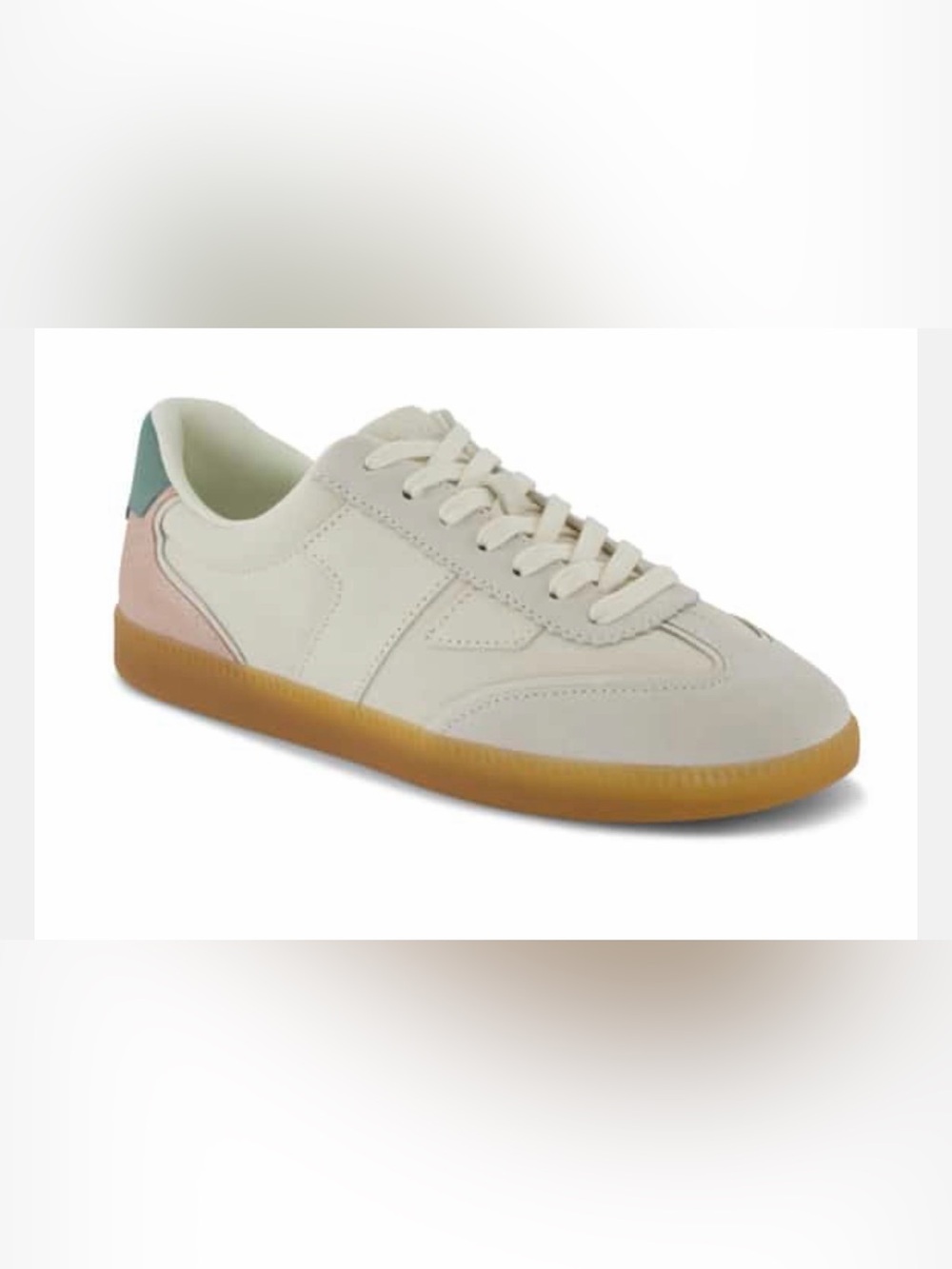Tom’s suede and leather sneaker